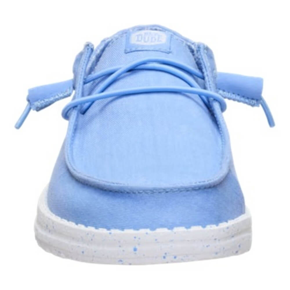 HeyDude Wendy Stretch Canvas 40902 Hydrangea Blue