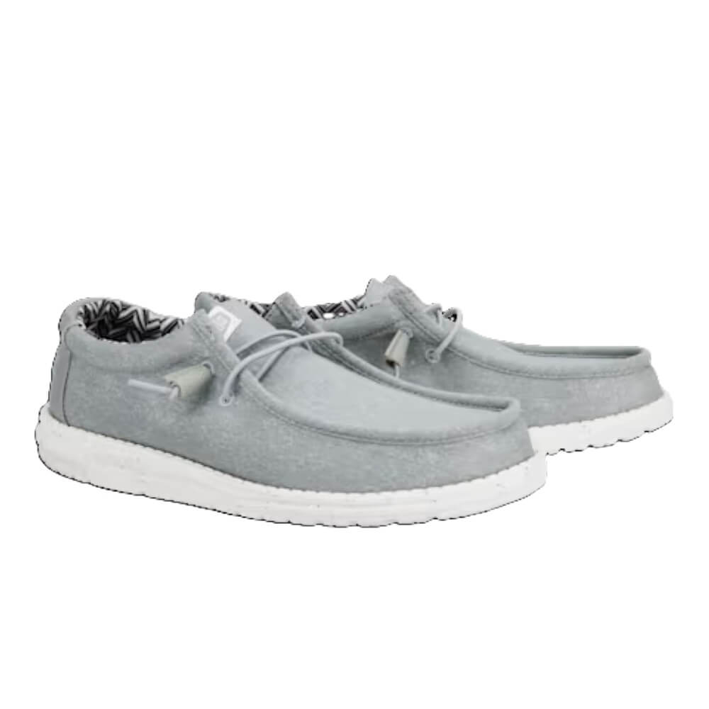Heydude Wally Stretch Canvas Light Grey