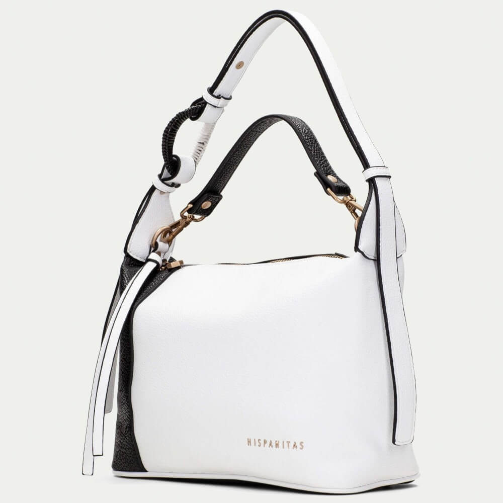 Hispanitas Shoulder Bag BV253970 Black & White