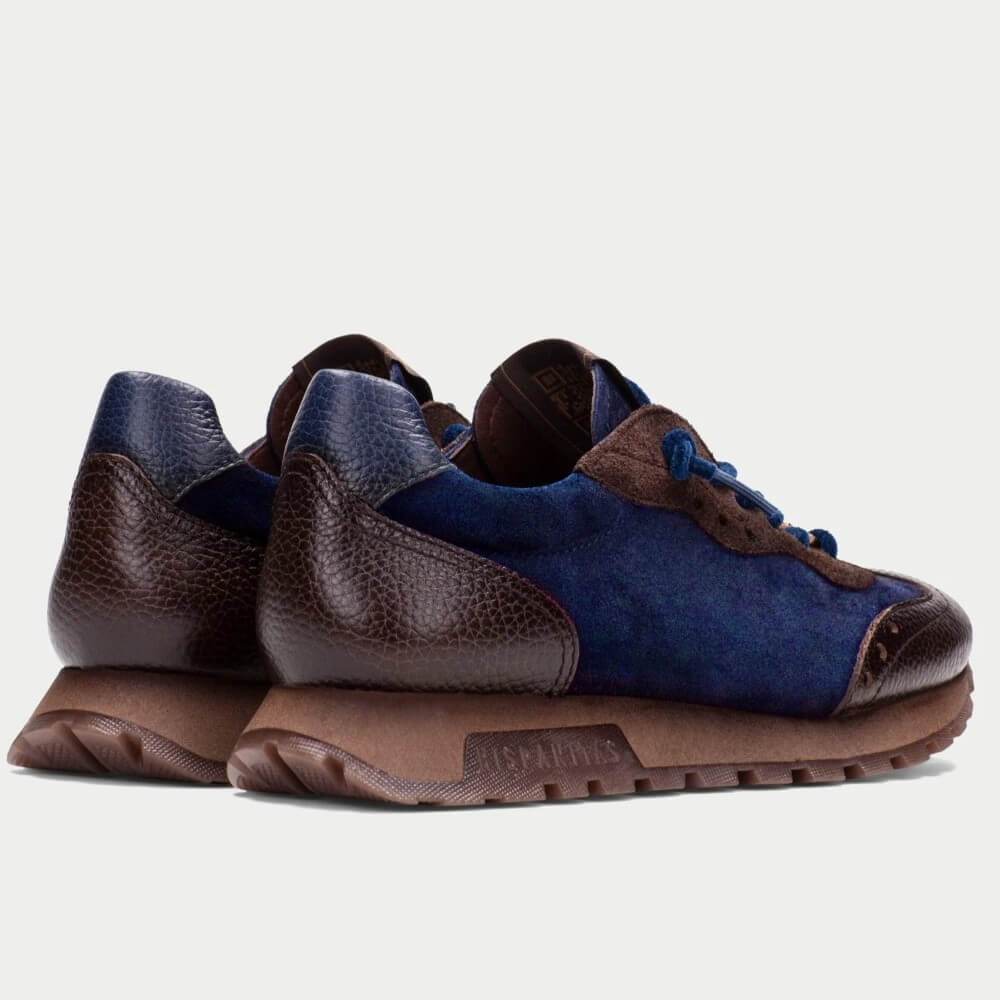 Hispanitas Oregon Trainer CHI265106 Espresso Brown and Navy