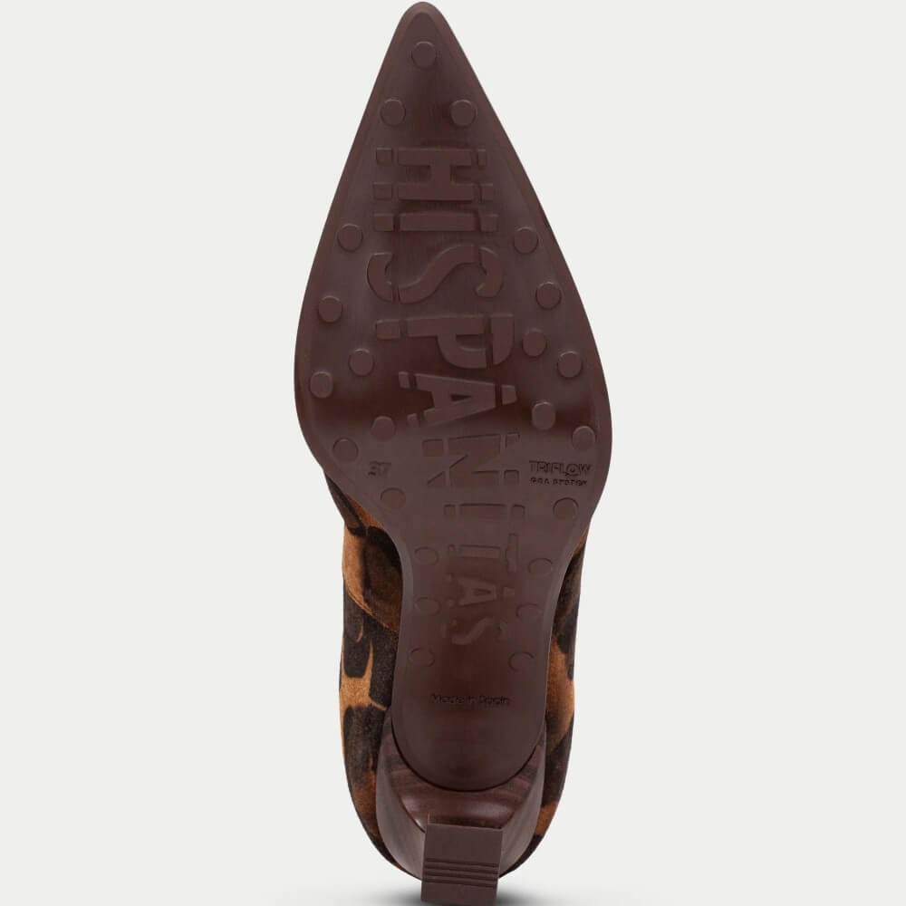 Hispanitas Paris HI264915 Espresso Giraffe Print High Heel Pump