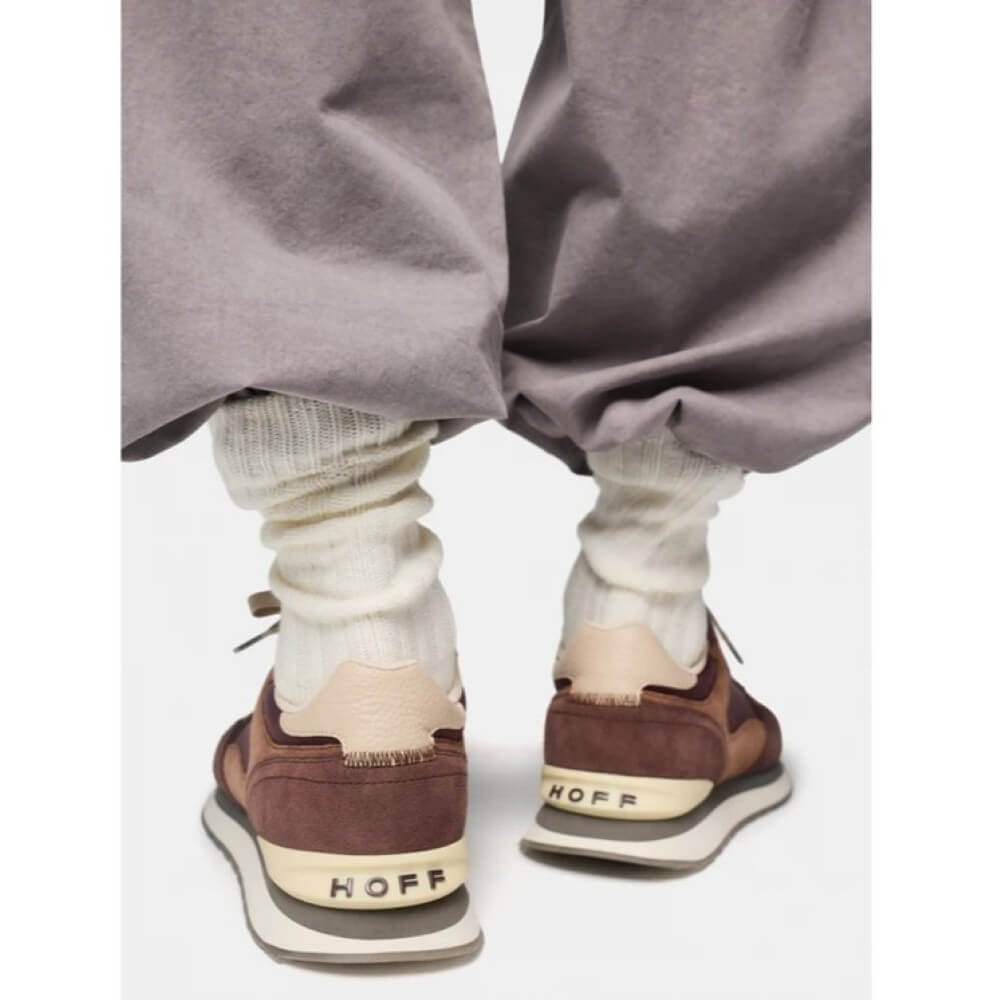 Hoff City Boston Gents Retro Sneakers Wine