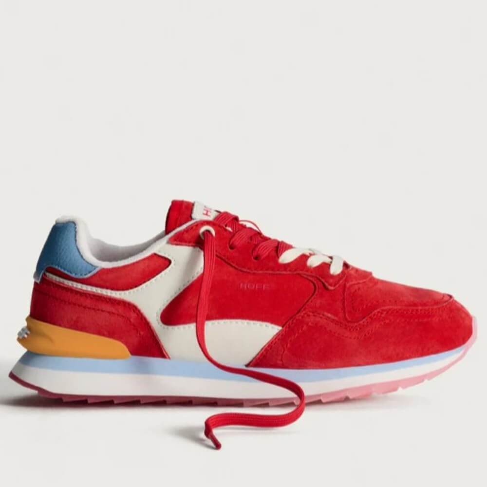 Hoff Rubeus Leather Sneaker-RED