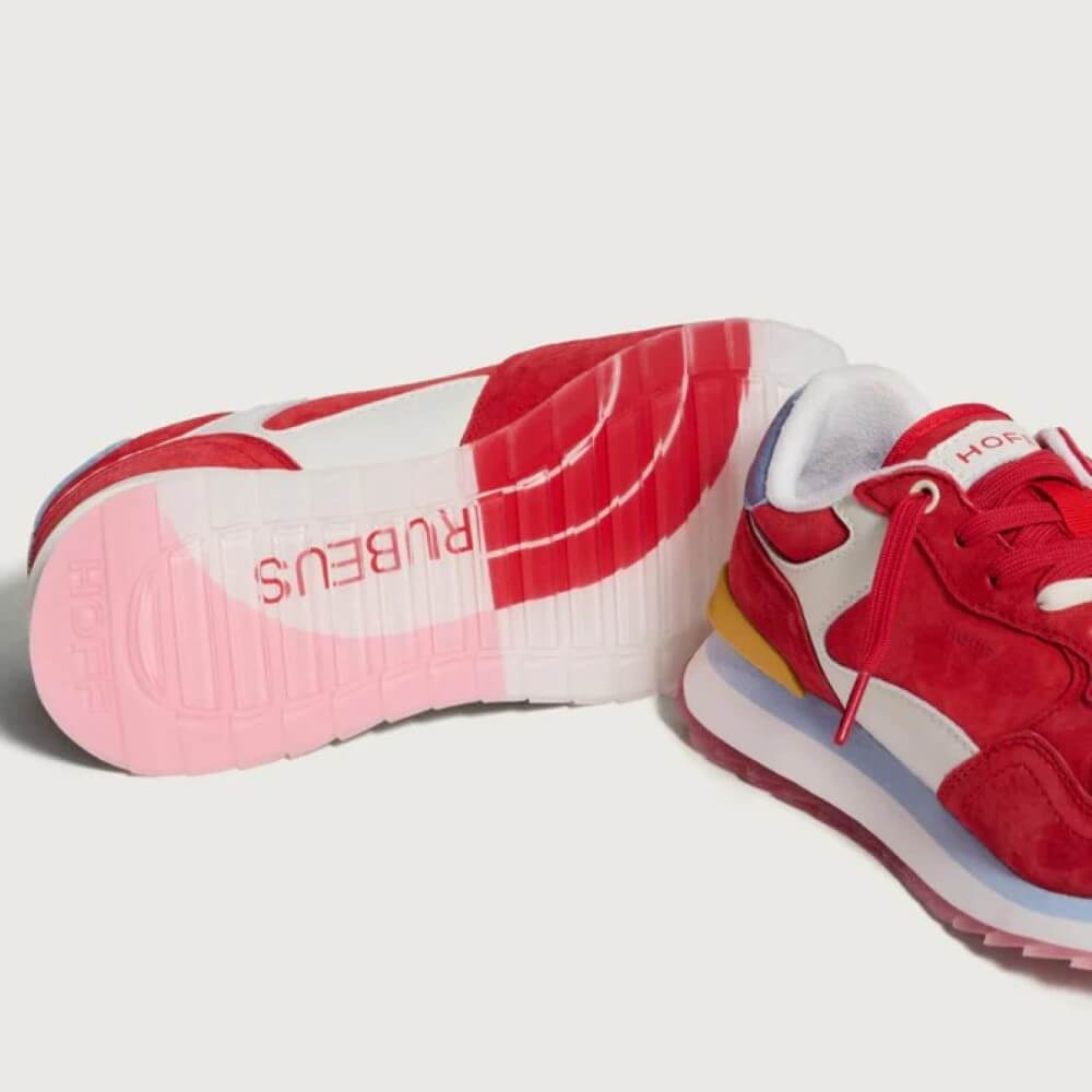 Hoff Rubeus Leather Sneaker-RED