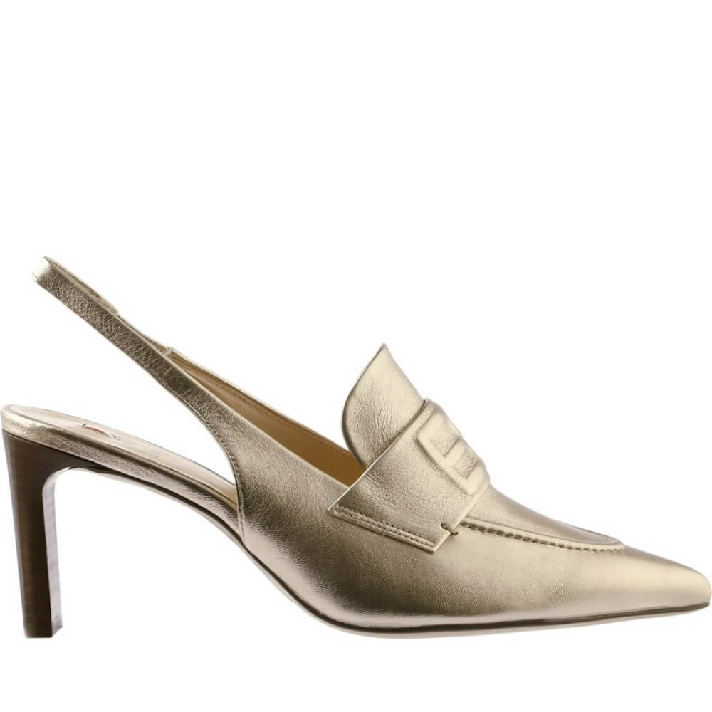Hogl Gwen Slingback 10 6821-LIGHT BRONZE