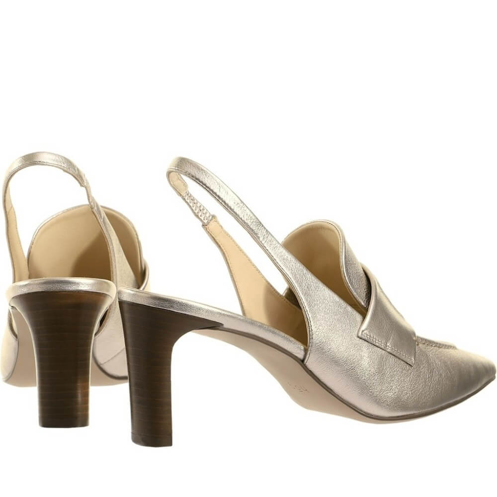 Hogl Gwen Slingback 10 6821-LIGHT BRONZE