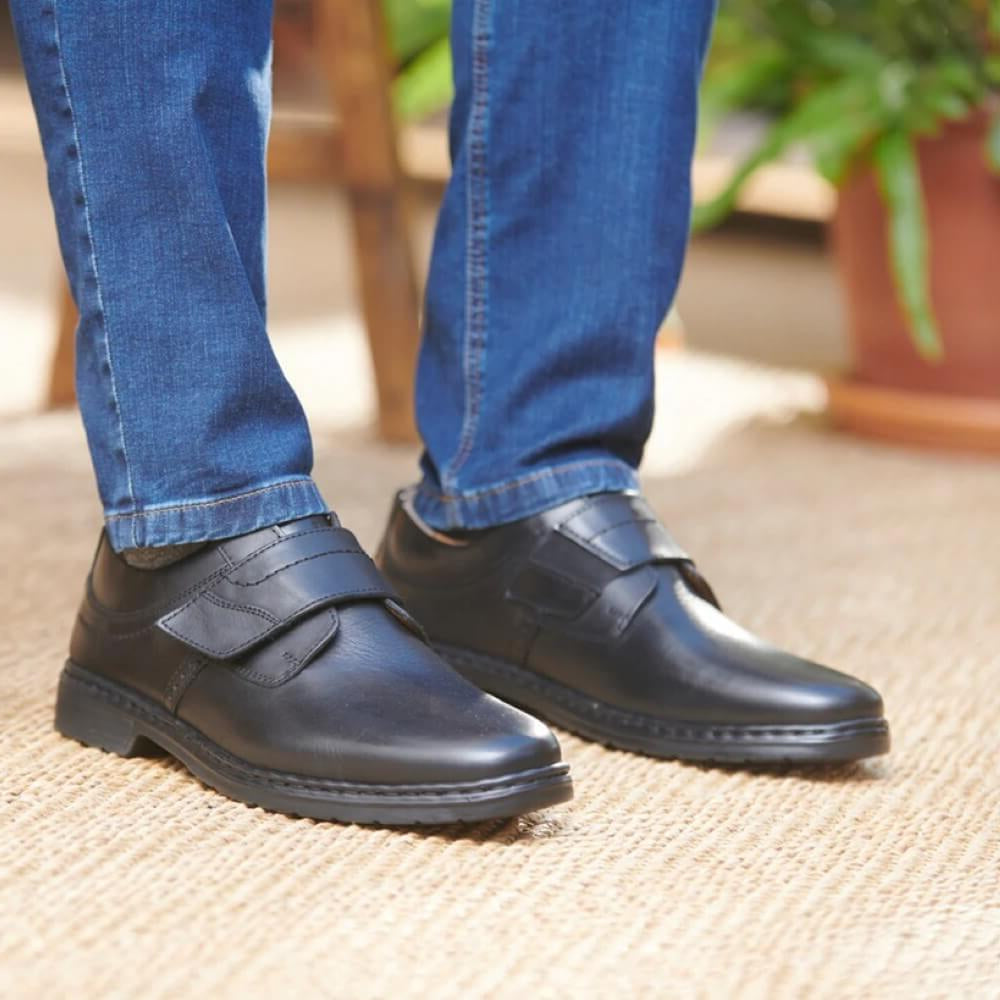 Josef Seibel ALASTAIR 16 Wide Fit-BLACK