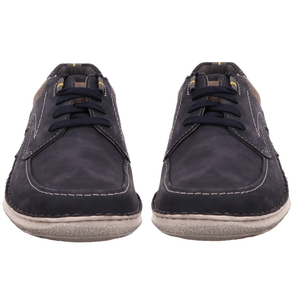 Josef Seibel Navy blue casual shoes on a white background