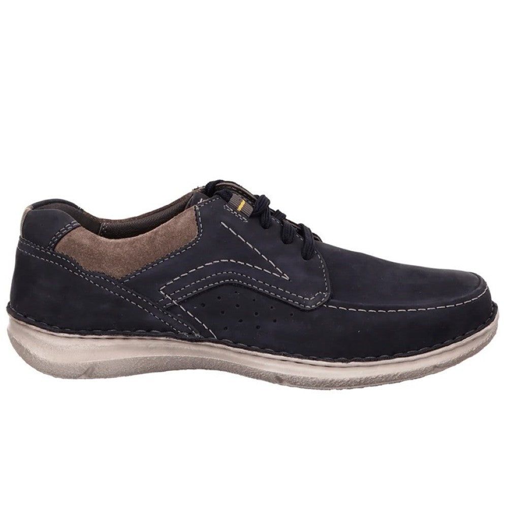 Josef Seibel Navy blue casual shoe on a white background