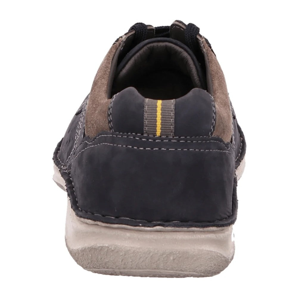 Josef Seibel Navy blue casual shoe on a white background