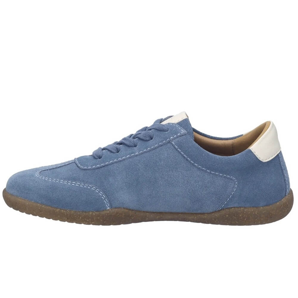 Josef Seibel CASSANDRA 11 Barefoot Sneakers Blue Suede