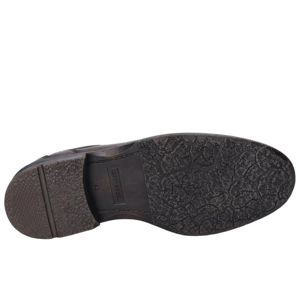 Josef Seibel Earl 01 Cognac Leather Derby Shoe