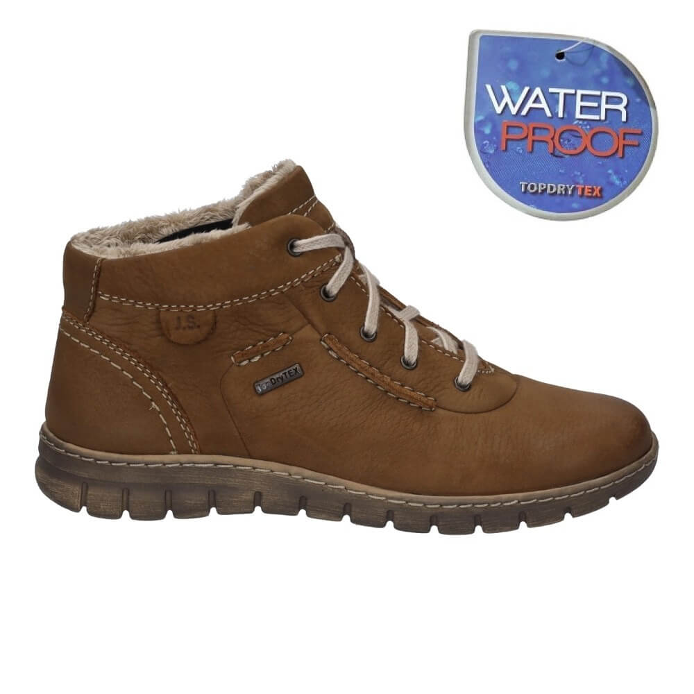 Josef Seibel Steffi 53 Waterproof Ankle Cognac