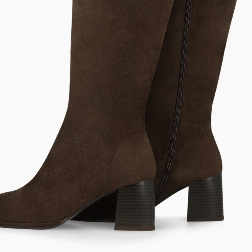 LODI A-HALBOR Knee High Boots Brown