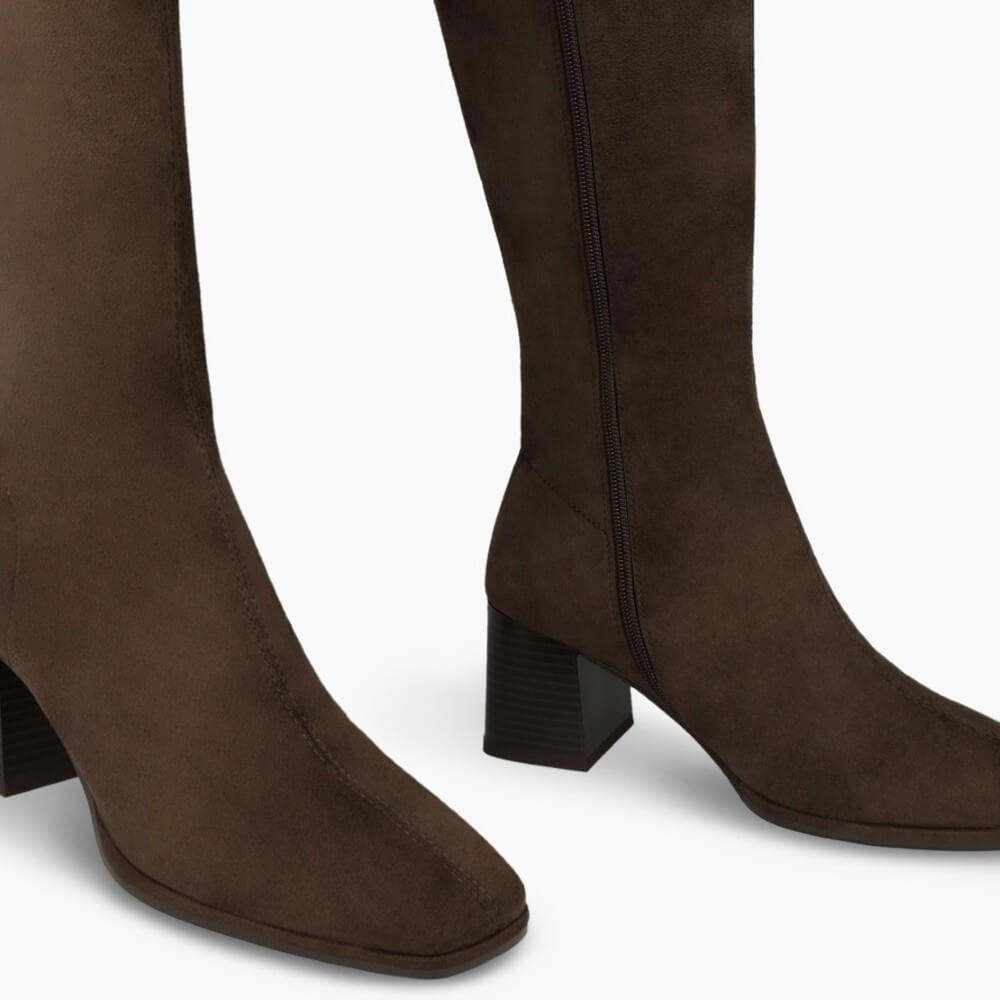 LODI A-HALBOR Knee High Boots Brown