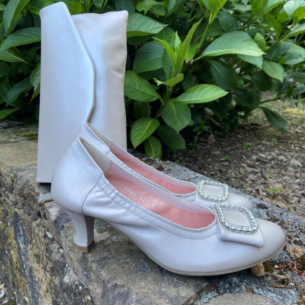 Le Babe Kitten Heel Nappa Leather 3037-CIPRIA