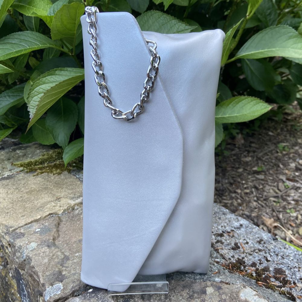 Le Babe Kitten Heel Nappa Leather 3037-GRIGIA