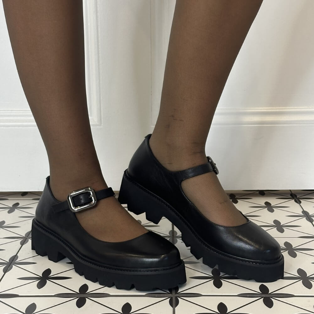 Lodi Mary Jane CE5140 -BLACK