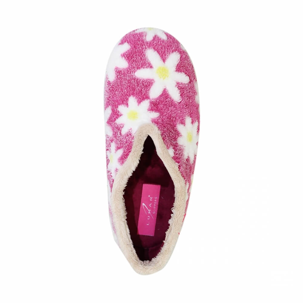 Lunar Daisy Flowers Slippers KLA021 Pink