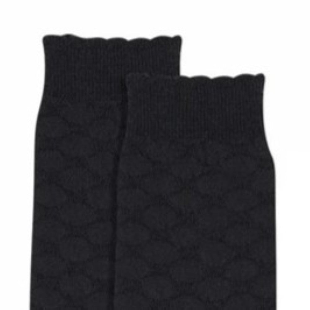 black wool and Silk socks
