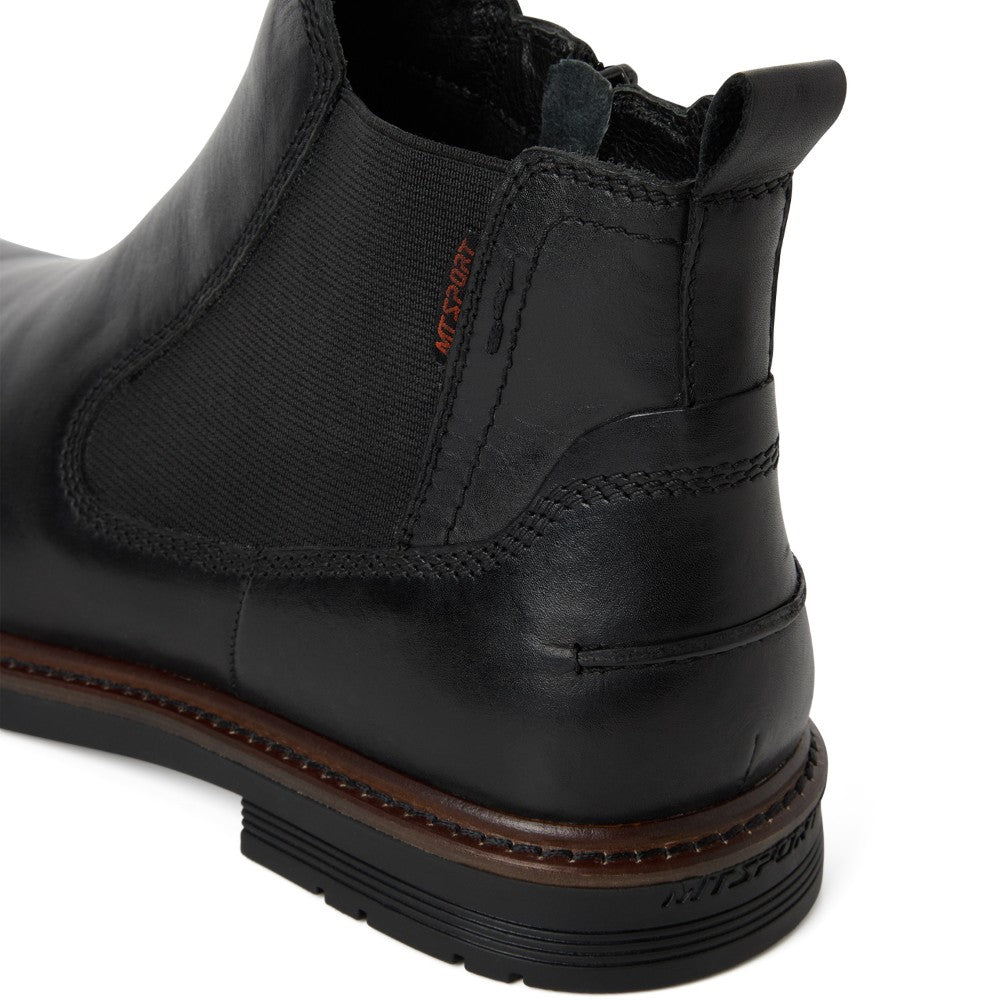 Marco Tozzi 2-15305 Black Leather Chelsea Boot