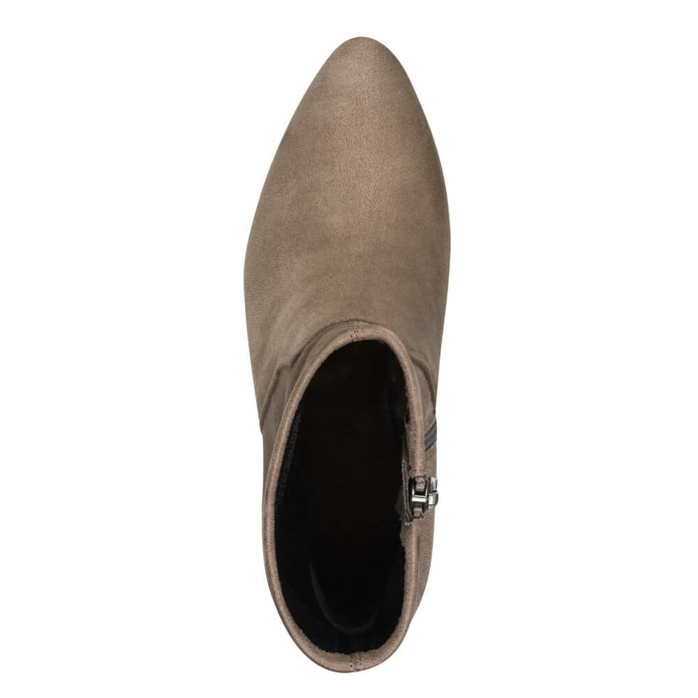 Marco Tozzi 2-25369 Vegan Ankle Boot Stone