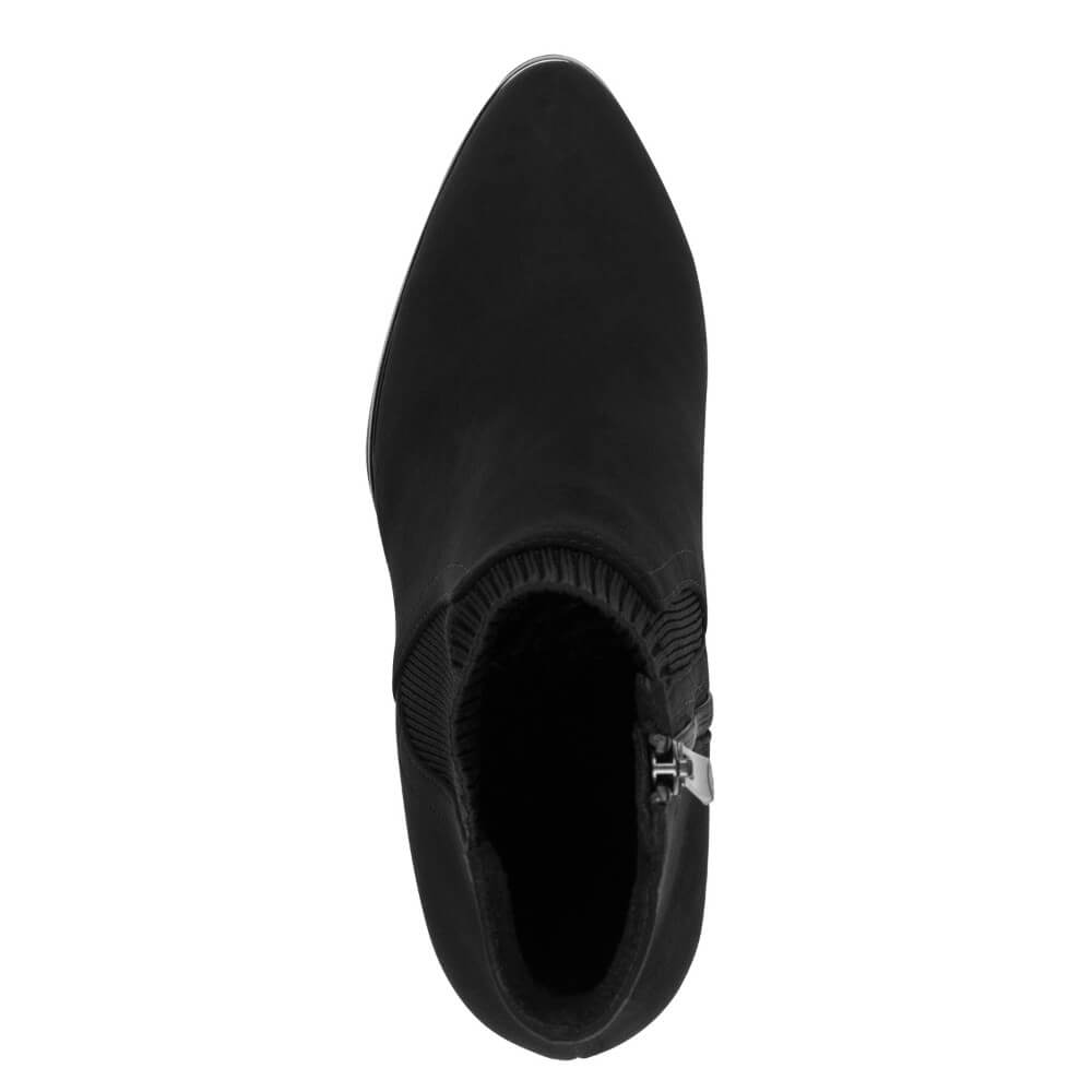 Marco Tozzi 2-25392 Vegan Black Sock Boot