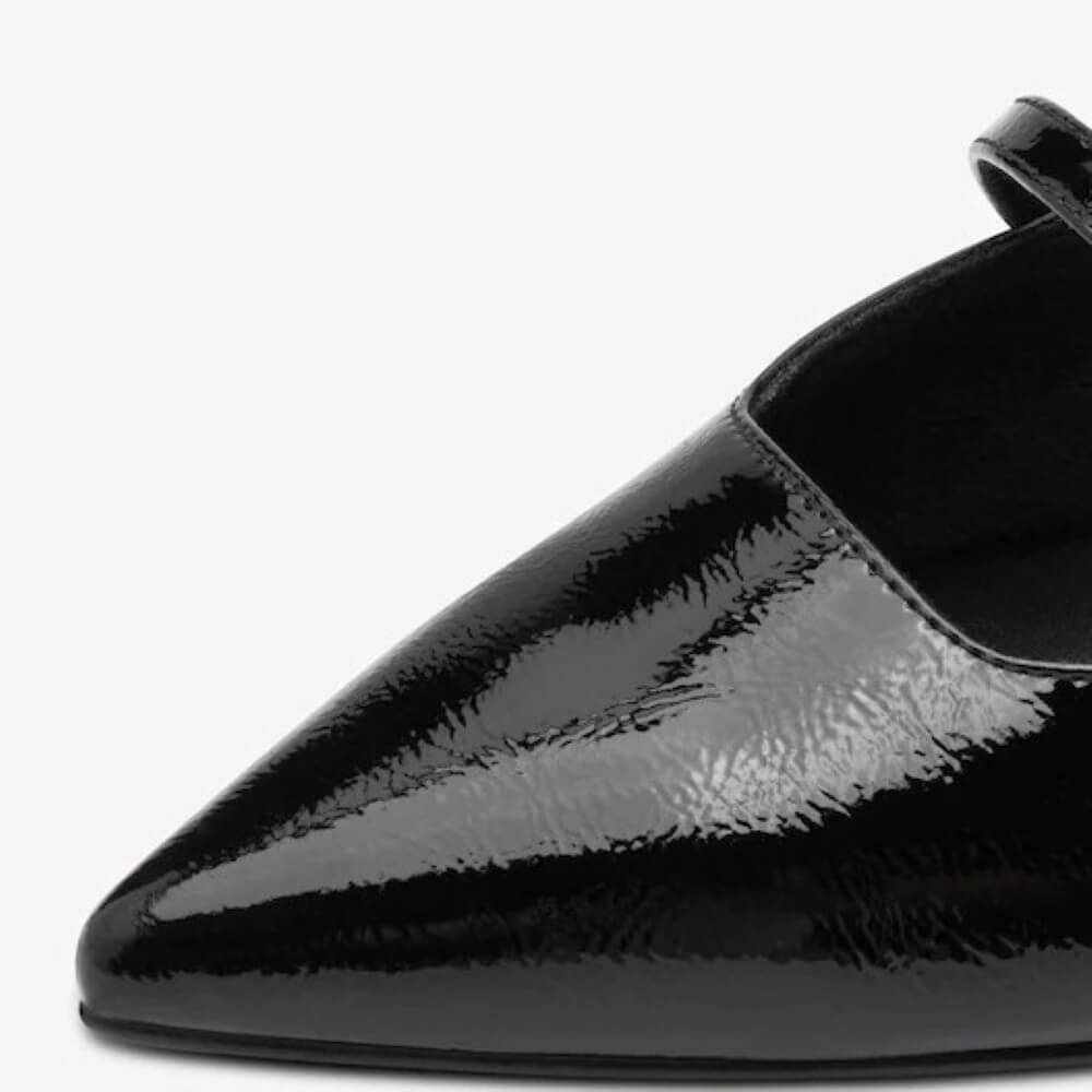 Marco Tozzi 2-29508 Vegan Black Slingbacks