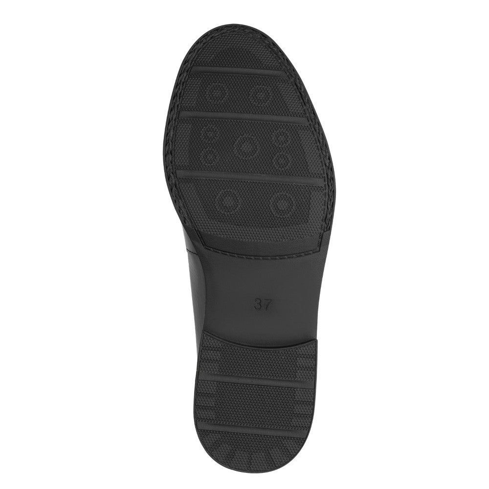 Marco Tozzi Patent Vegan Loafer 2-24308 Black
