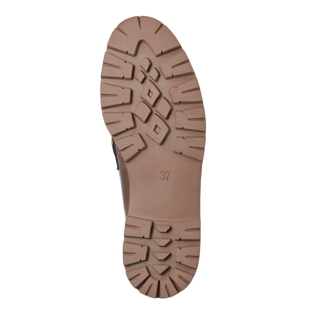 Marco Tozzi Vegan Patent Loafer 2-24700 Taupe
