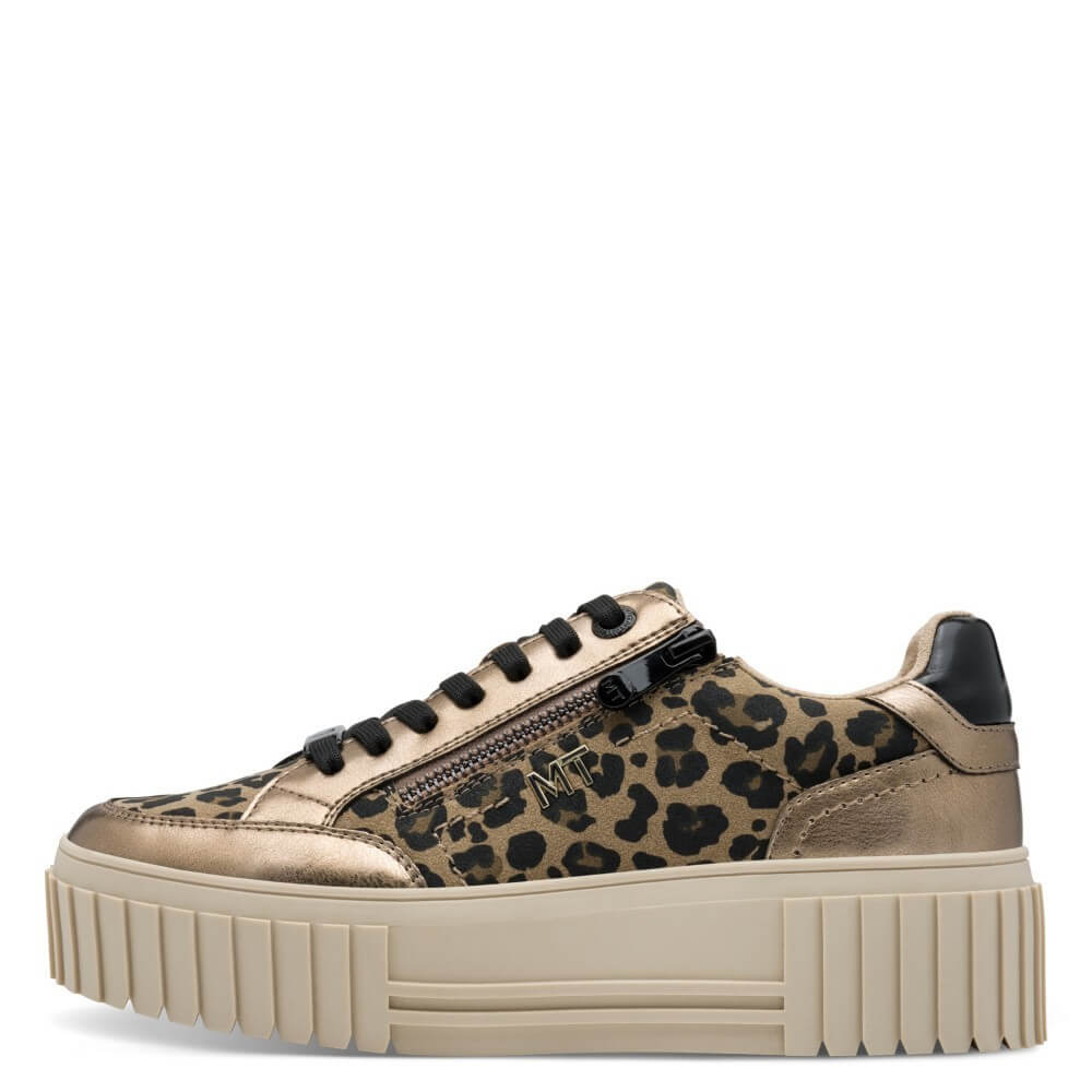 Marco Tozzi Vegan Platform Sneaker 2-23760-LEOPARD