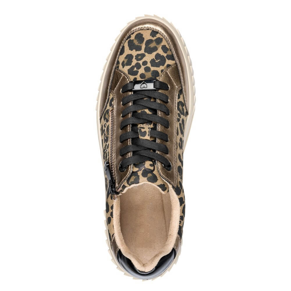 Marco Tozzi Vegan Platform Sneaker 2-23760-LEOPARD