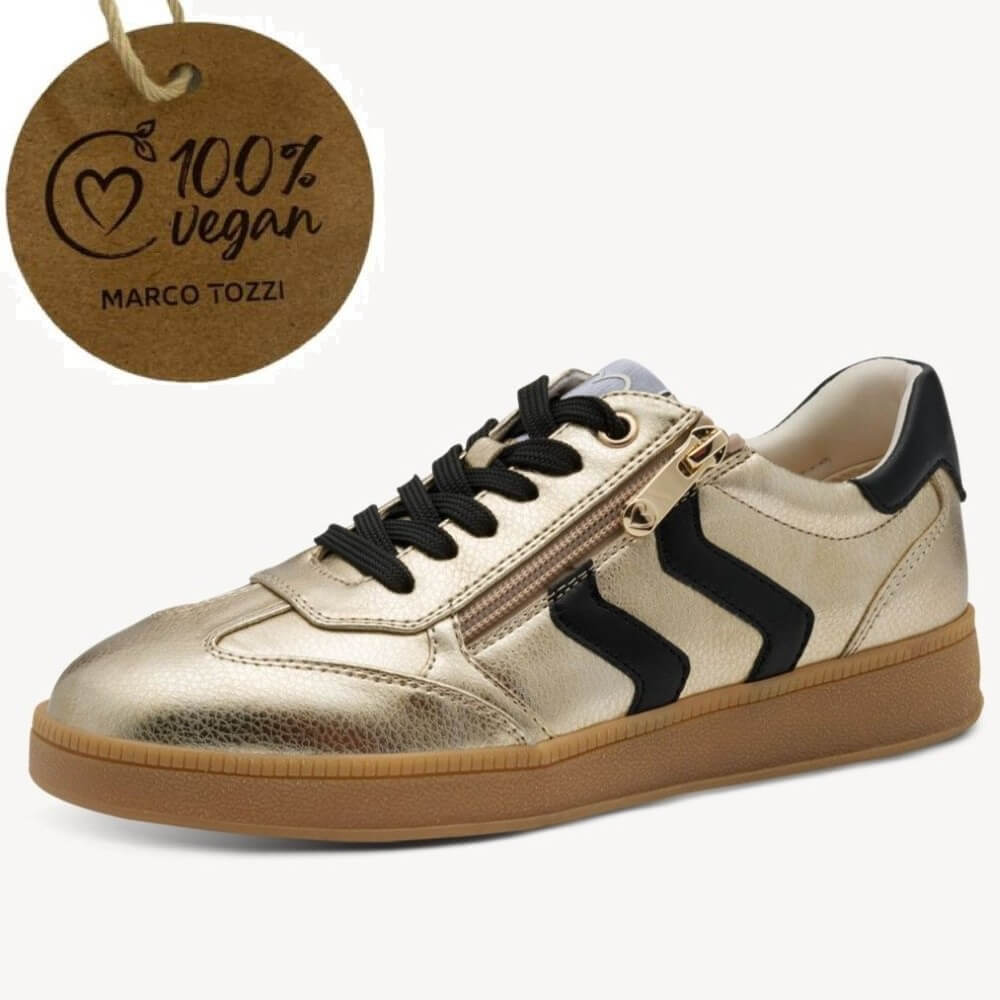 Marco Tozzi Vegan Sneakers 2-23739-GOLD