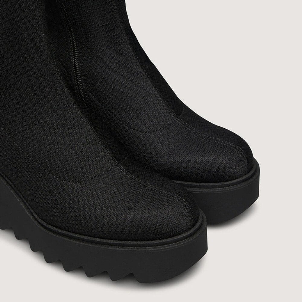 Marco Moreo A092 Maya Liege Stretch Wedge Ankle Boots