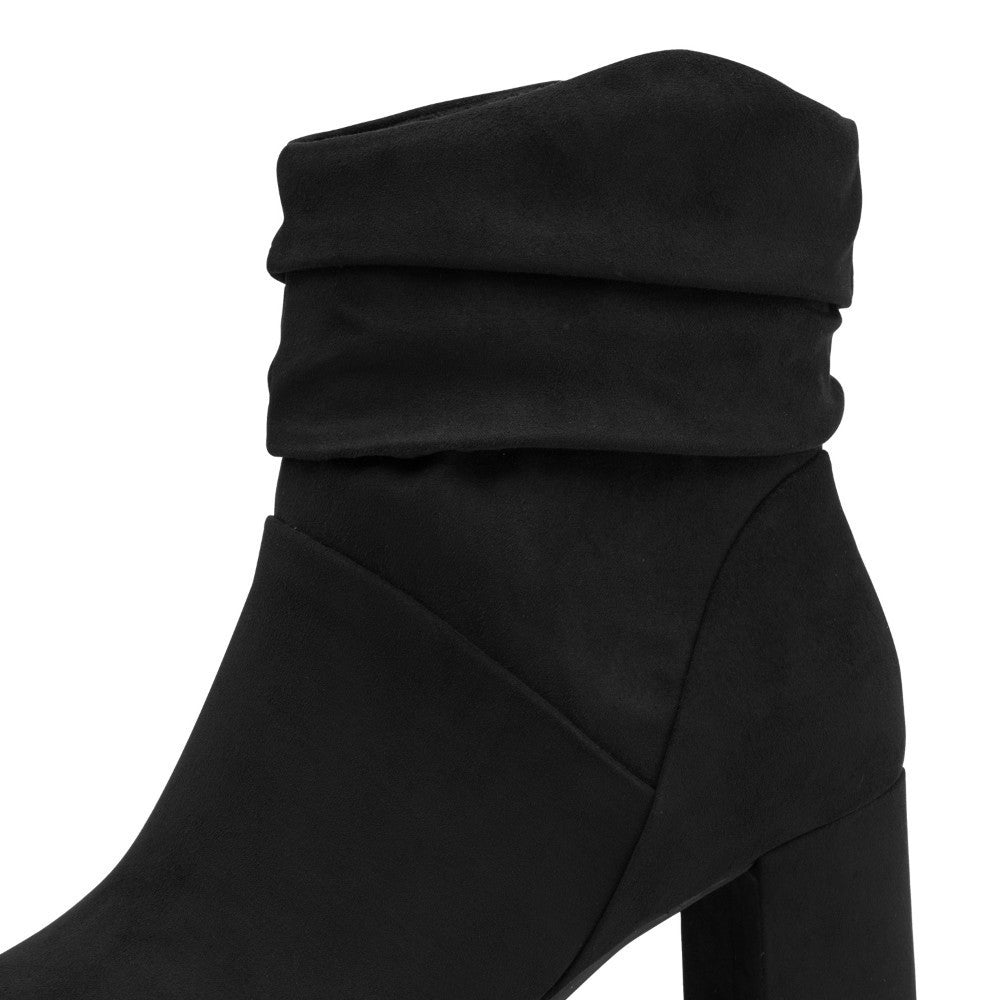 Marco Tozzi Ruched Ankle Boots Vegan 2-25307