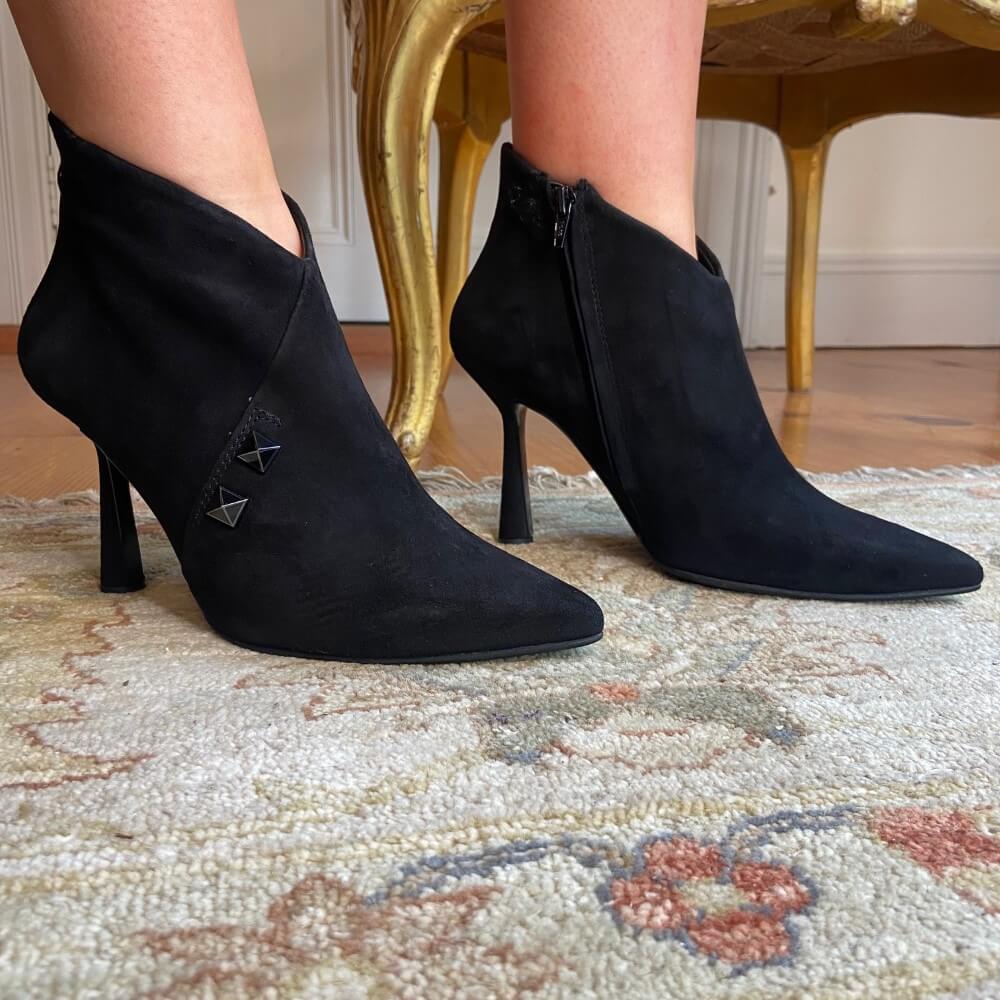 Marian 13804 Suede -BLACK