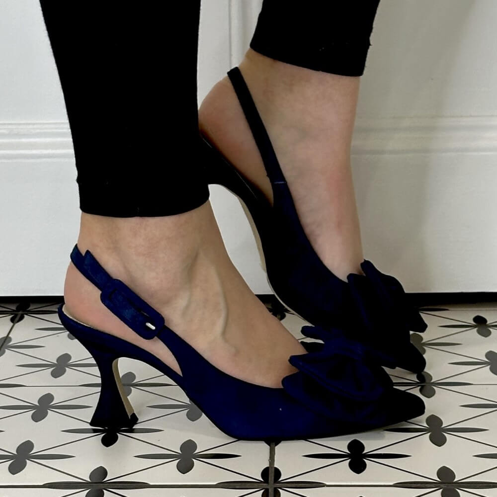 Marian Suede Leather Slingback 2212