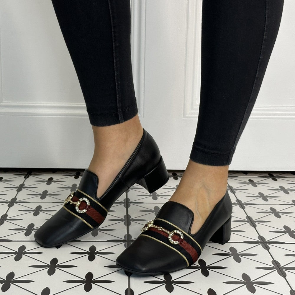 Marian Leather Loafers 8308 Black