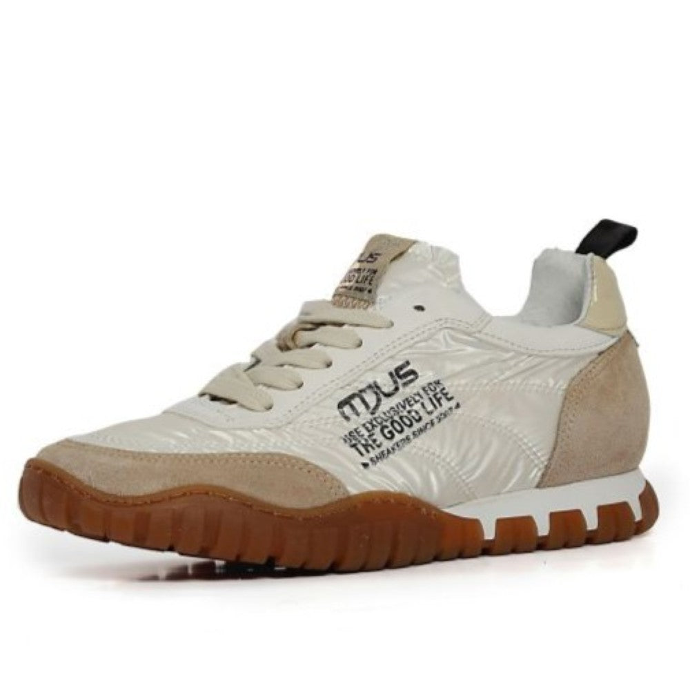Mjus Cintia Carla Nylon Trainers N06101 Latte