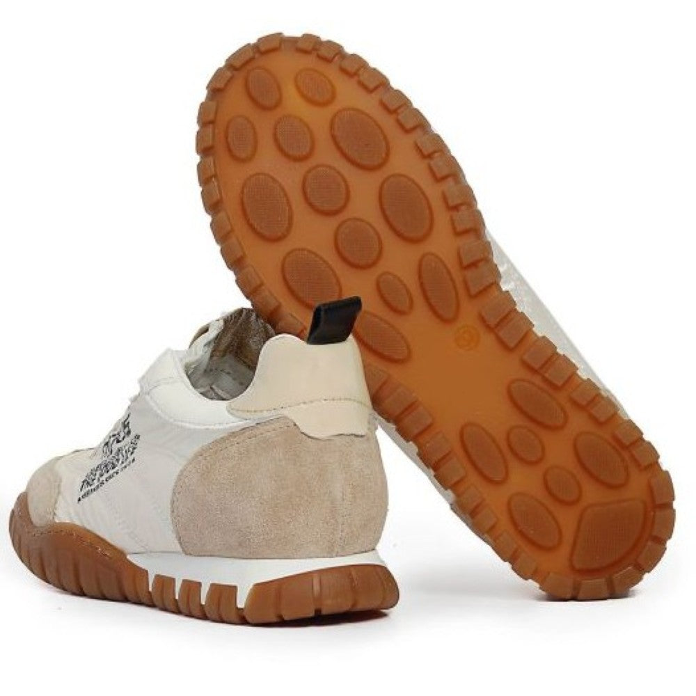 Mjus Cintia Carla Nylon Trainers N06101 Latte