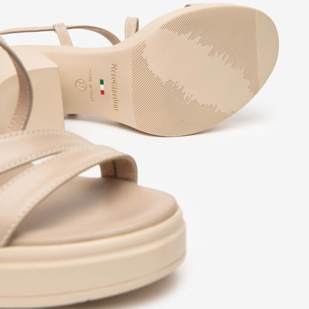 NeroGiardini Heel Sandals E513660D-NUDE