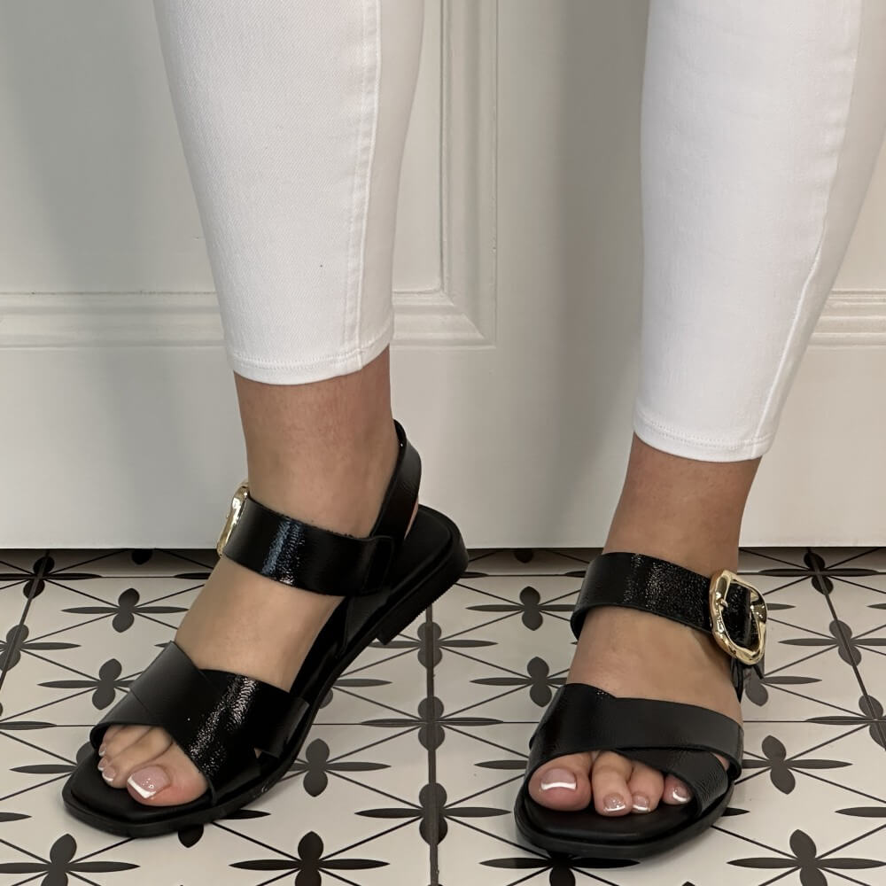 Oh! My Sandals 5583 BLACK