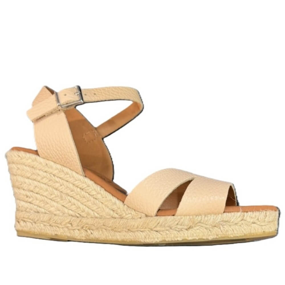 Oh My Sandals Leather Sandals 5742 Nude