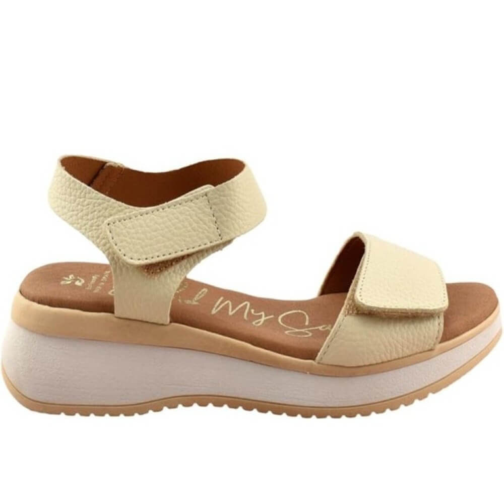 Oh! My Sandals 5660 Leather wedges