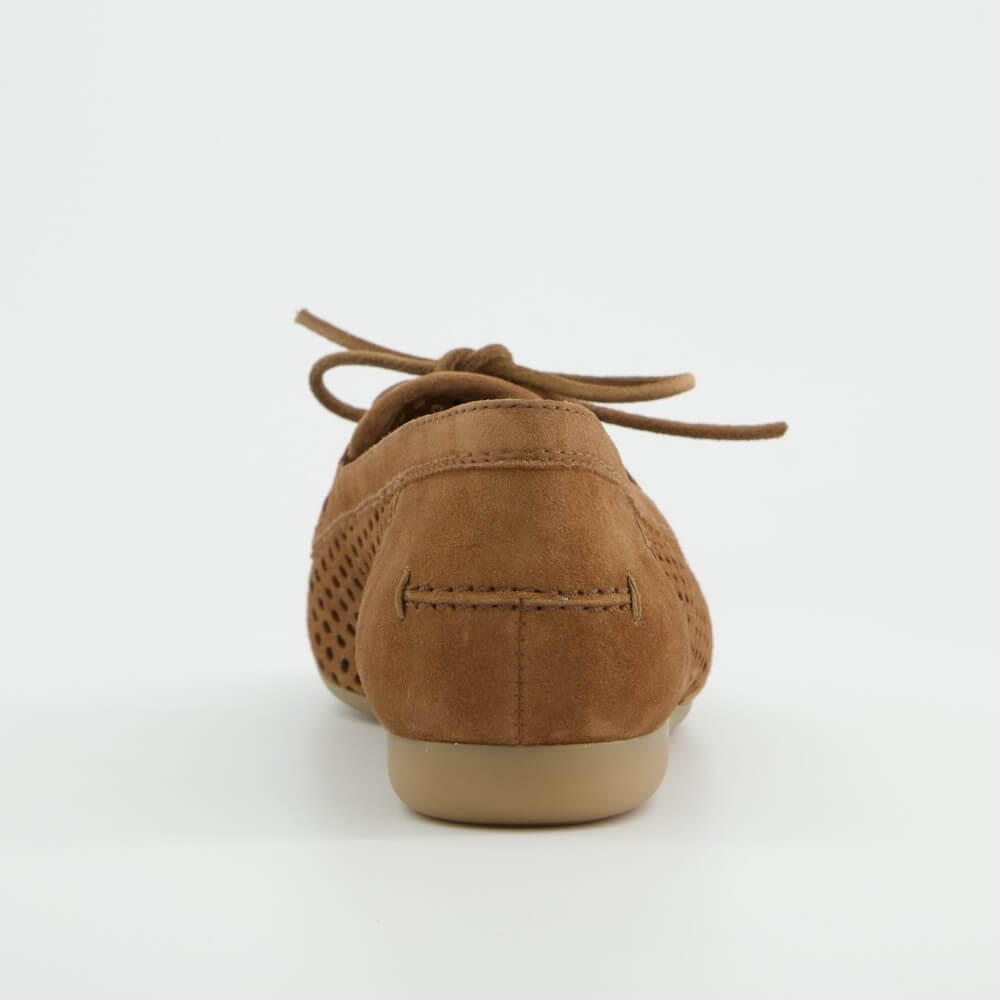 Paul Green 1218 Brown Suede Moccasins
