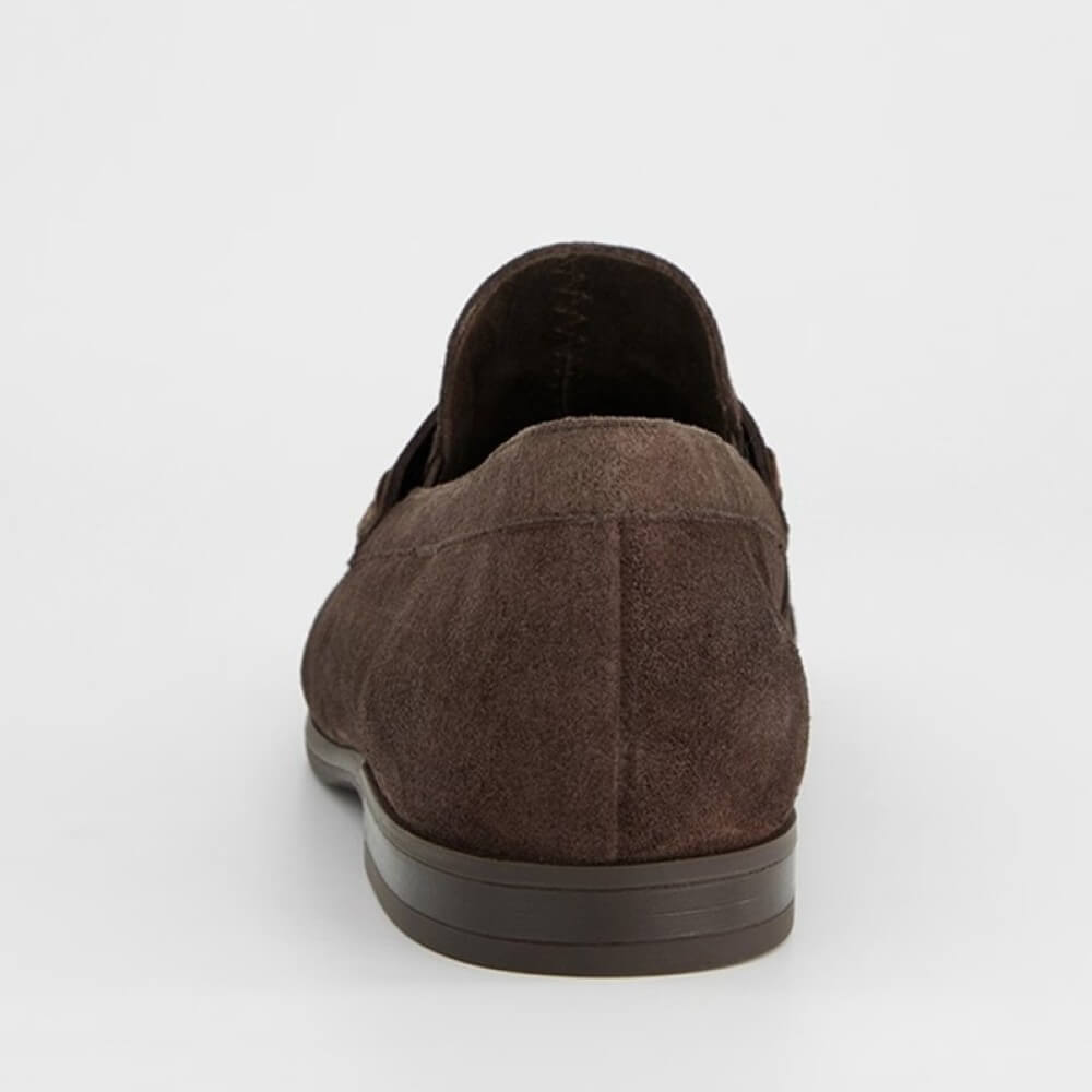 Paul Green 1228 Chocolate Brown Suede Loafer