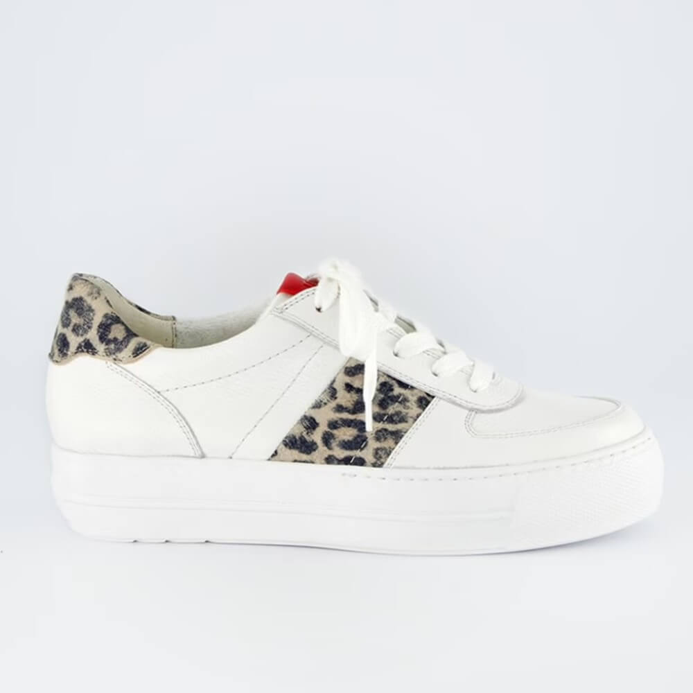 Paul Green Trainers 5230 White Leopard