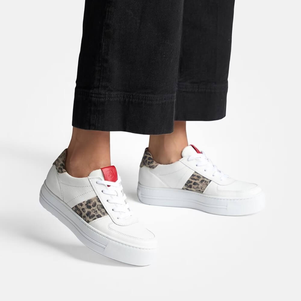 Paul Green Trainers 5230 White Leopard