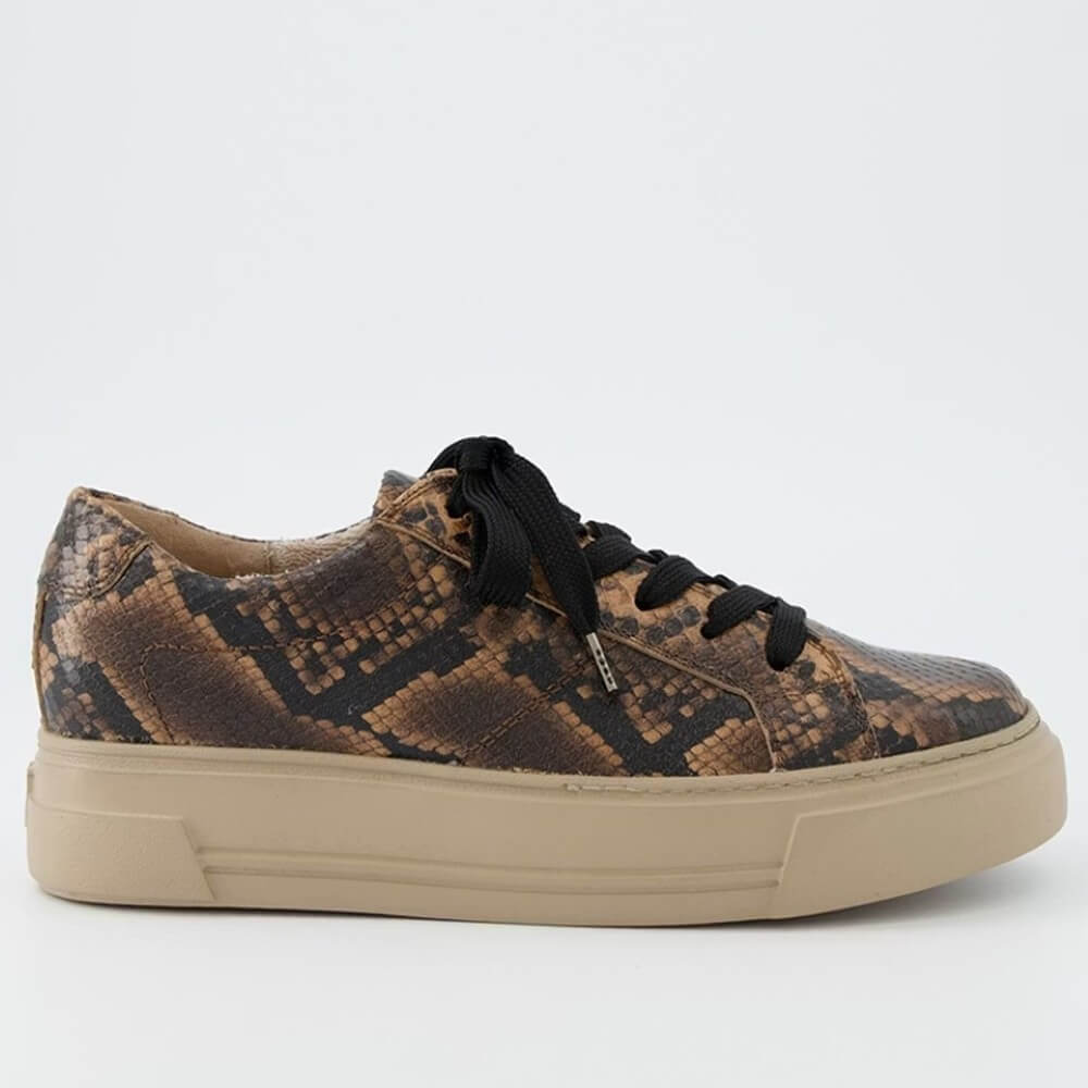 Paul Green Leather Sneaker 5469 Boa Snake