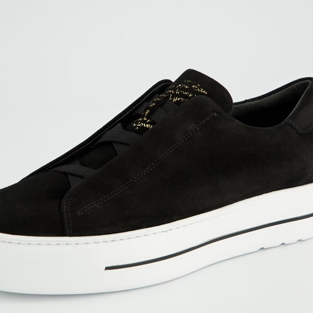 Paul Green 5529 Slip-on Trainers Black Leather